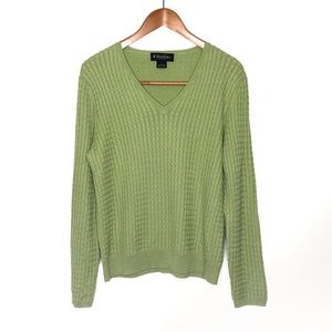 Brooks Brothers Green Sweater
